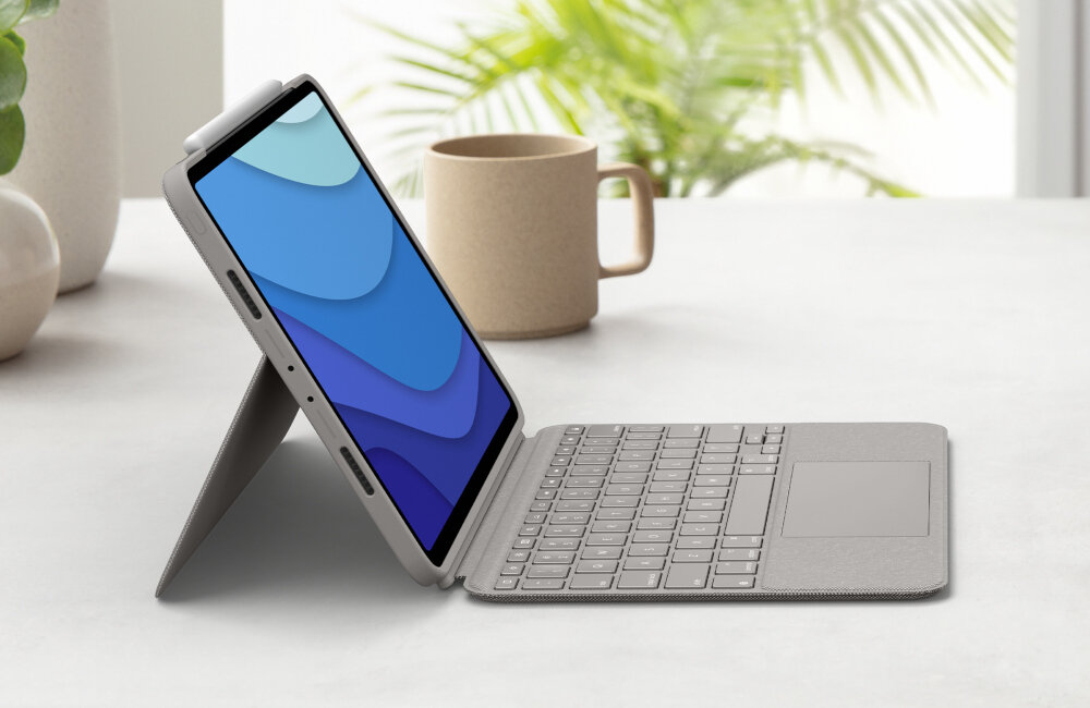 Etui na iPad Pro LOGITECH Combo Touch etui ochrona czytaj pisz rysuj przód tyl zatrzaski