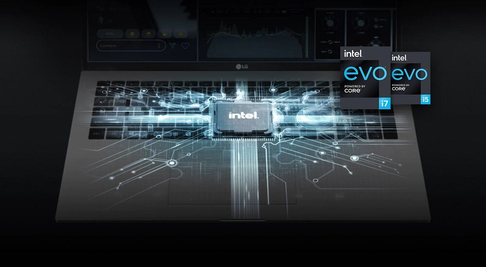 Laptop LG Gram 2021 - Wydajny procesor Intel Core