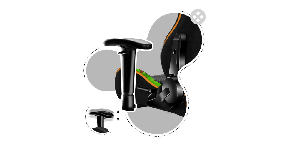 Fotel HUZARO Ranger 6.0 podłokietniki komfort
