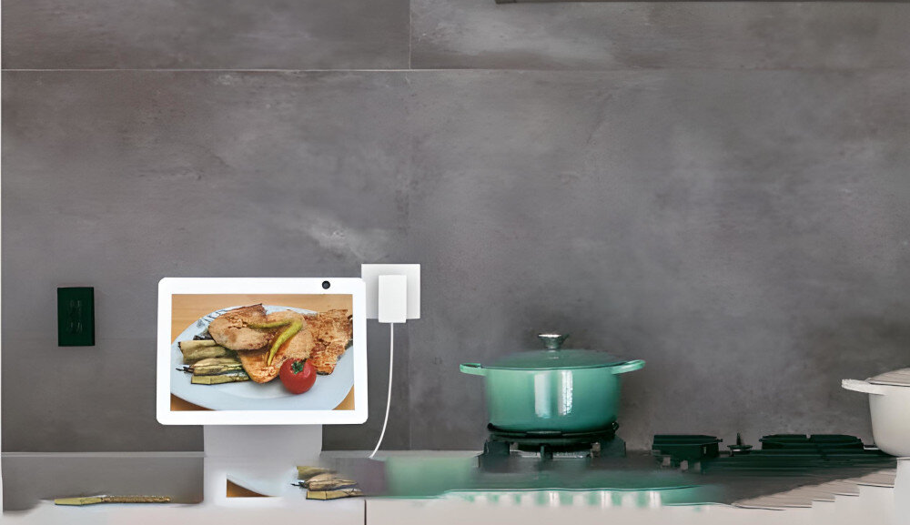 AMAZON Echo Show 10 (3 gen.) Czarny Amazon Photos zdjęcia z Facebooka zmienić ekran główny w cyfrową ramkę wbudowany aparat członkowie Prime