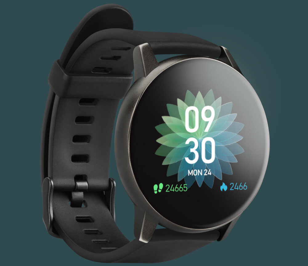 Smartwatch ACME SW203 ekran bateria czujniki zdrowie sport pasek ładowanie pojemność rozdzielczość łączność sterowanie krew puls rozmowy smartfon aplikacja