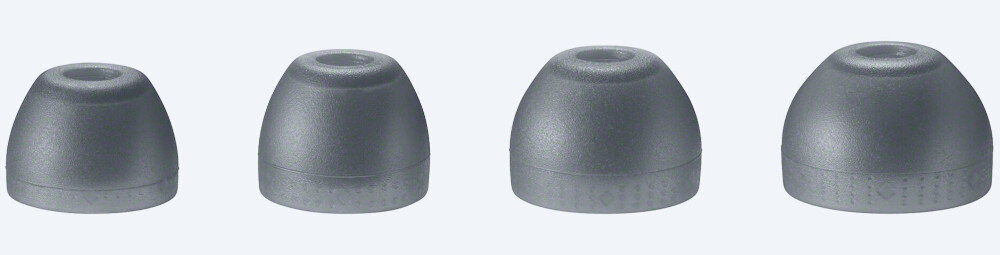 Sluchawki dokanalowe SONY MDR-XB55AP Czarny wkladki rozmiary dopasowanie