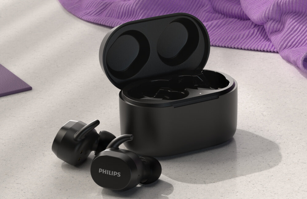 Słuchawki dokanałowe PHILIPS TAT3216BK/00 komfort dopasowanie