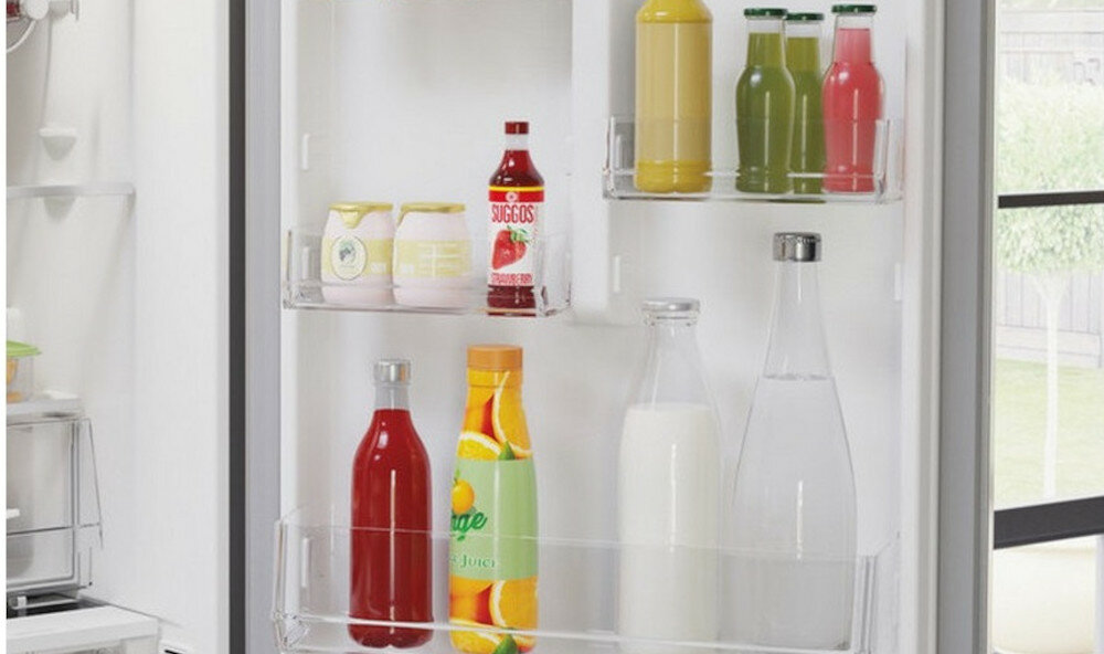Lodówka HOTPOINT HAFC9 TA33SX O3 Nofrost 195.5cm Srebrna balkony