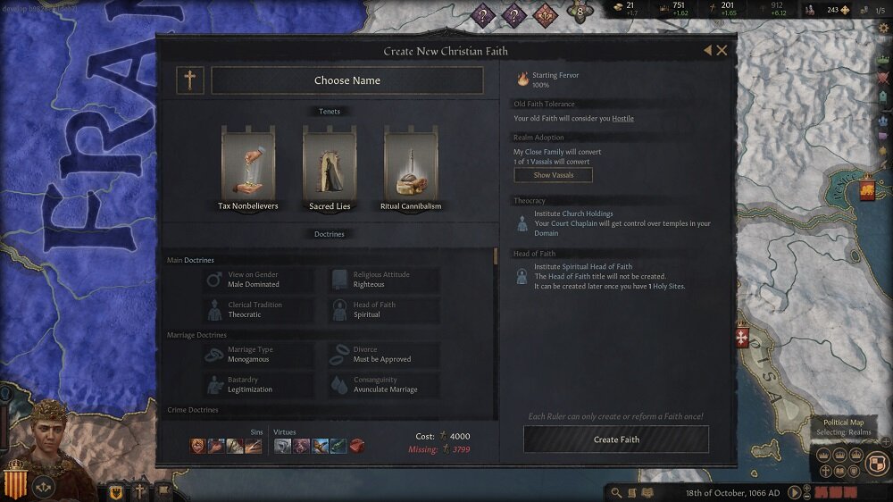 Crusader Kings III Gra PC dynastia władza