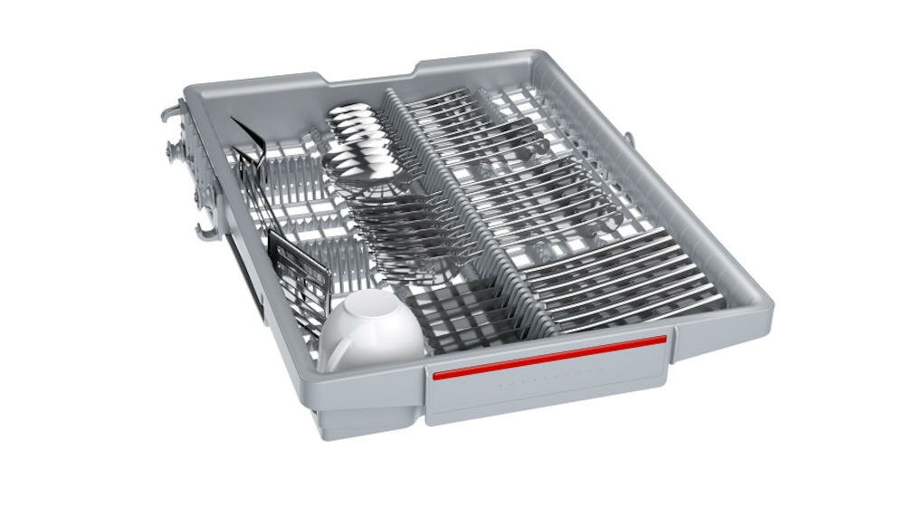BOSCH-SGV2HVX20E szuflada vario poziom zmywarka miejsce sztućce małe akcesoria swoboda załadunek koszyk naczynia