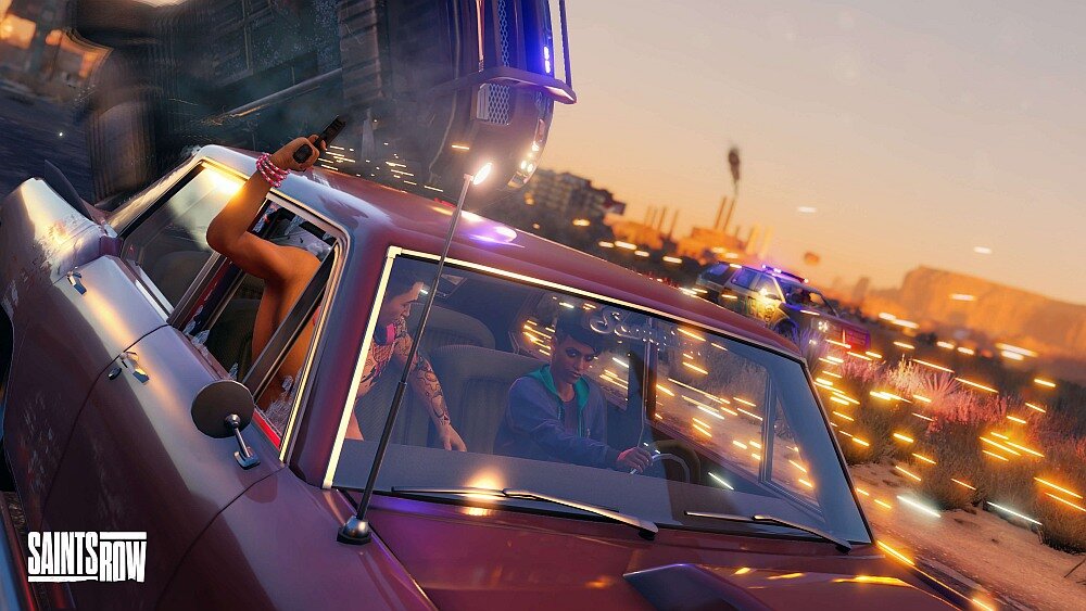 Saints Row gra konsola pc komputer granie strzelanka sandbox mapa rozgrywka sterowanie postacie bronie pojazdy lokacje grafika coop kreator edycja