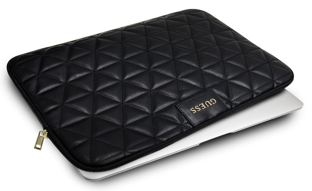 Etui na laptopa GUESS Quilted  ochrona laptop ekoskóra logo 