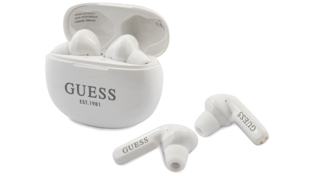 Słuchawki douszne GUESS GUTWS1CWH - bluetooth