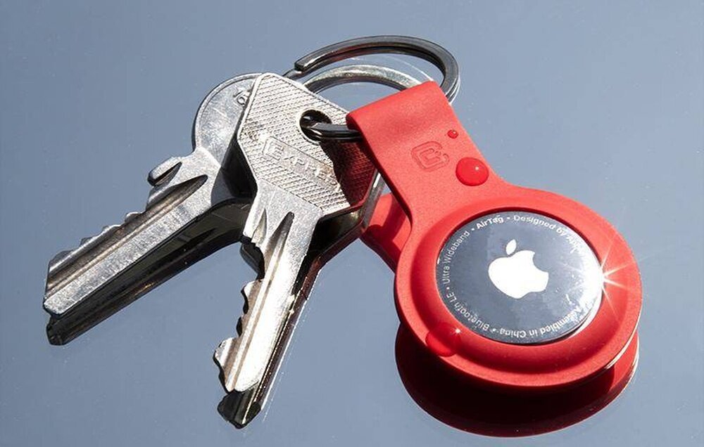 Brelok CRONG Case Key Ring do Apple AirTag lokalizator klucze wykonanie
