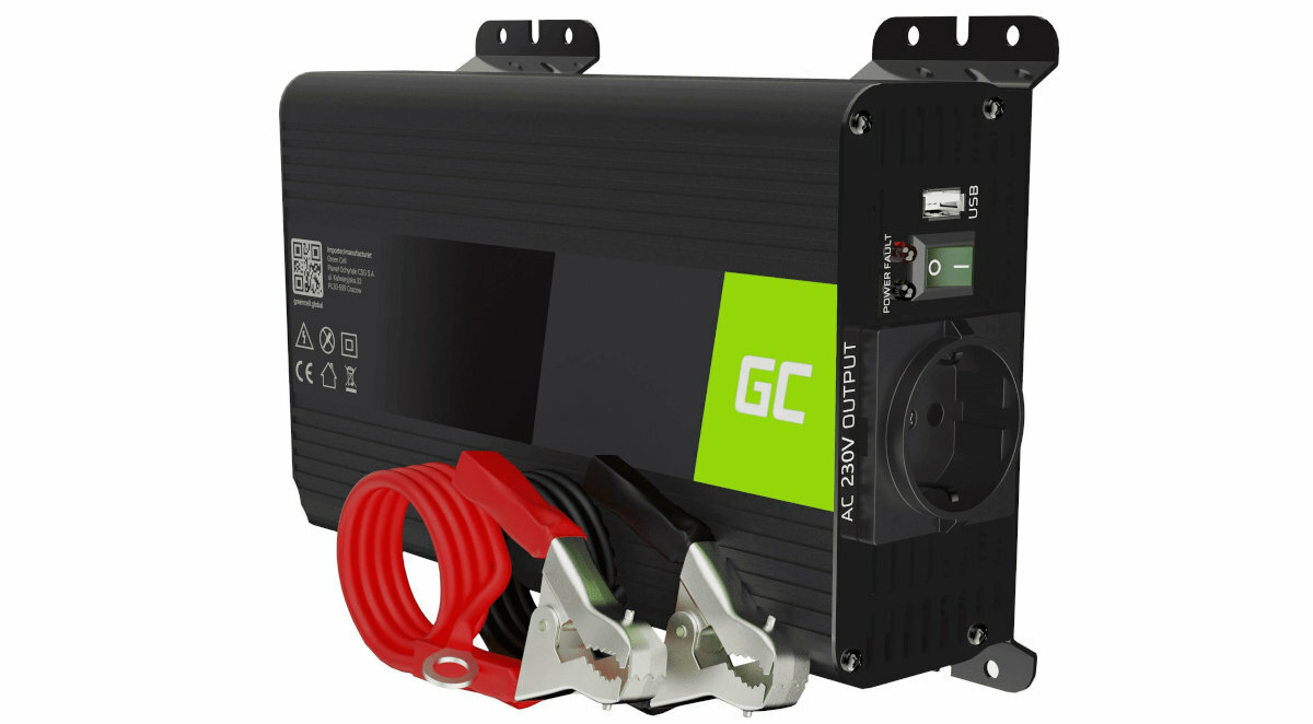 GREEN CELL PRO MODYFIKOWANA SINUSOIDA-skos-zestaw