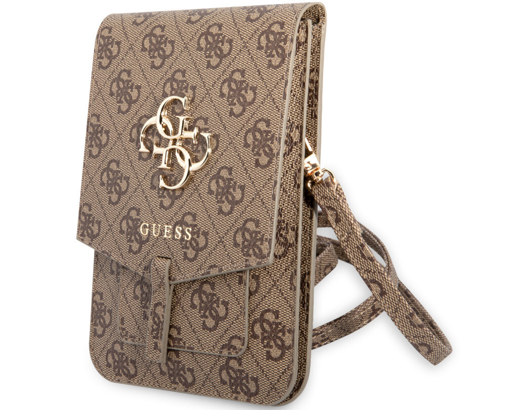 Etui GUESS GUWBG4GFBR stylizacja funkcjonalność pasek rozmiar materiał