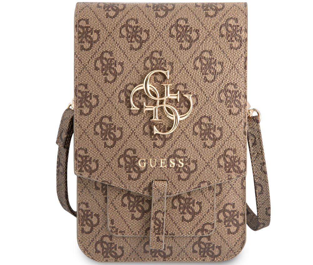 Etui GUESS GUWBG4GFBR stylizacja funkcjonalność pasek rozmiar materiał
