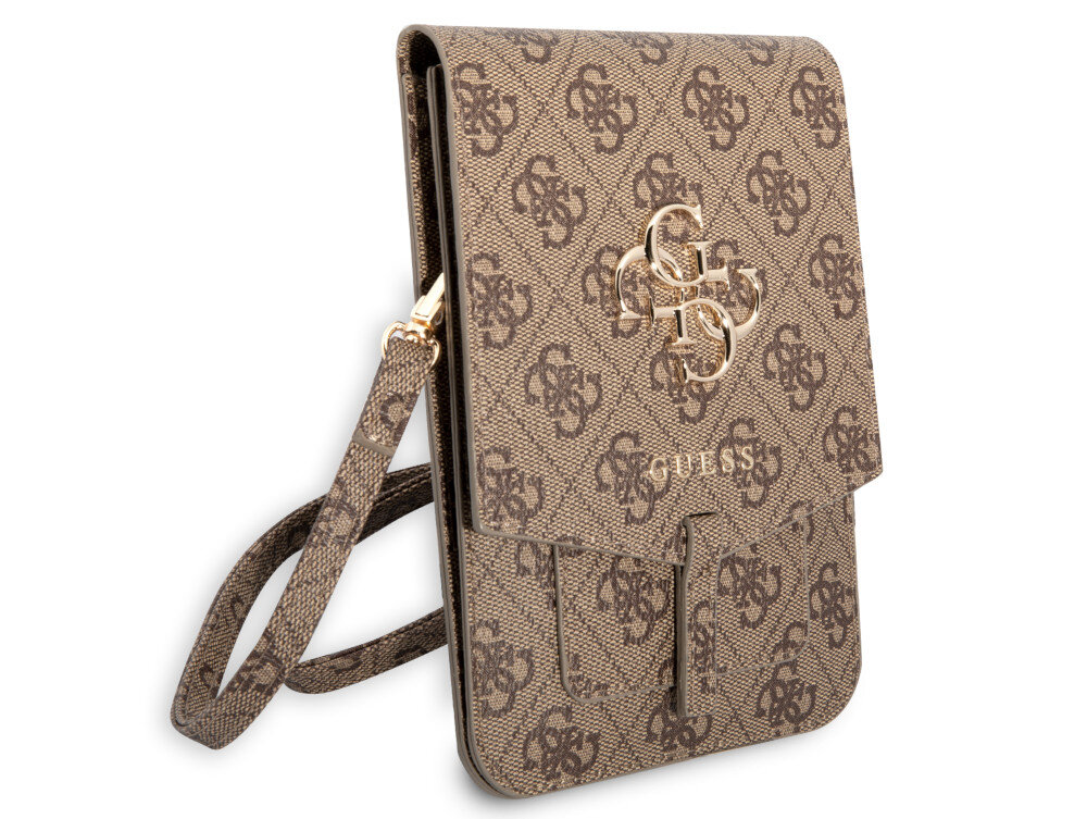 Etui GUESS GUWBG4GFBR stylizacja funkcjonalność pasek rozmiar materiał