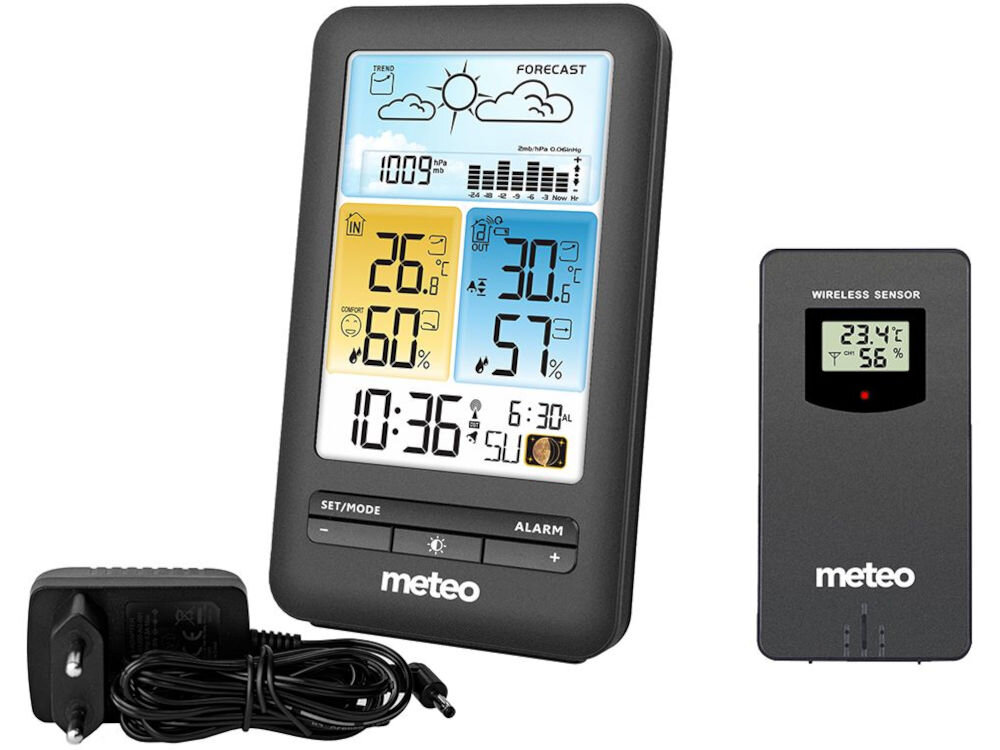Stacja pogody METEO SP98 elemennty zestaw