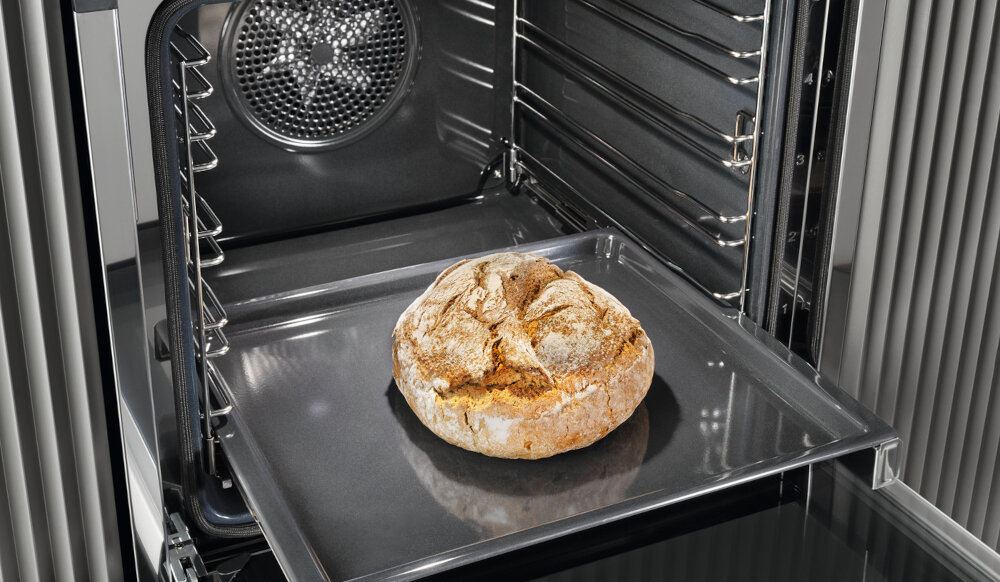PIEKARNIK MIELE H 2860 B STAL CLEANSTEEL pojemność