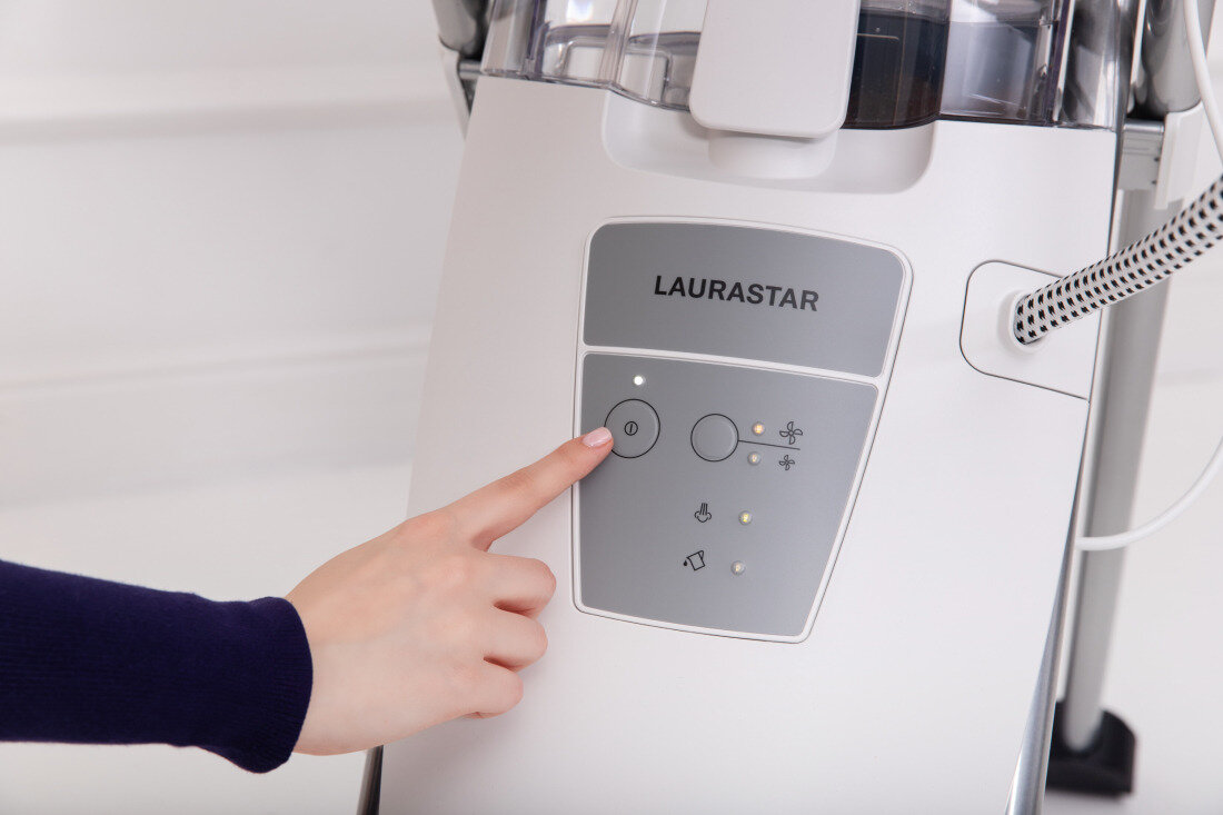 System do prasowania LAURASTAR S Pure Xtra Sucha para DMS wyrzut prędkość materiał