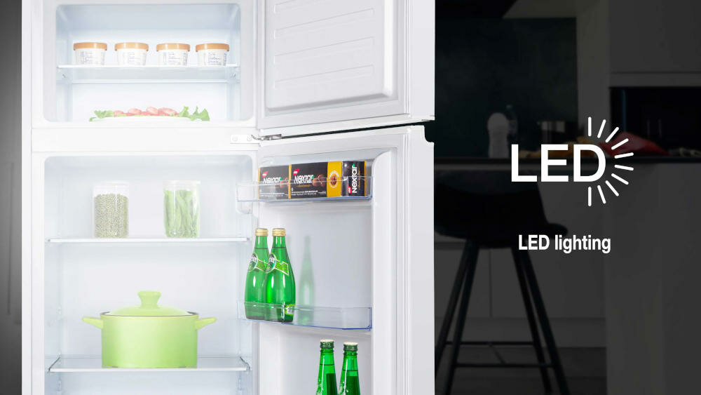 TCL-RB305GM3110 lodówka chłodziarka zamrażarka oświetlenie ledowe