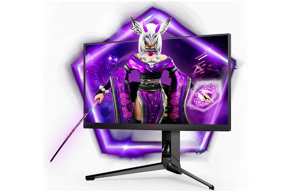 Monitor AOC Agon AG254FG gra rozrywka rozgrywka podświetylenie projektor częstotliwość odświeżanie szybkość zabawa gaming