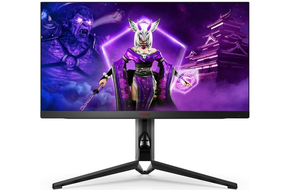 Monitor AOC Agon AG254FG gra rozrywka rozgrywka podświetylenie projektor częstotliwość odświeżanie szybkość zabawa gaming