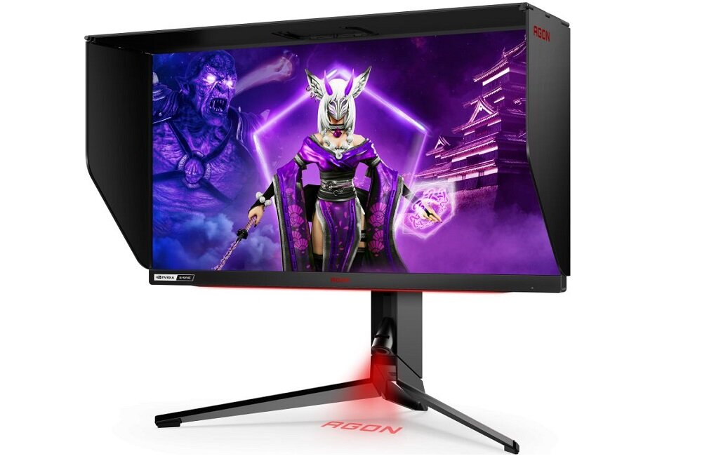 Monitor AOC Agon AG254FG gra rozrywka rozgrywka podświetylenie projektor częstotliwość odświeżanie szybkość zabawa gaming