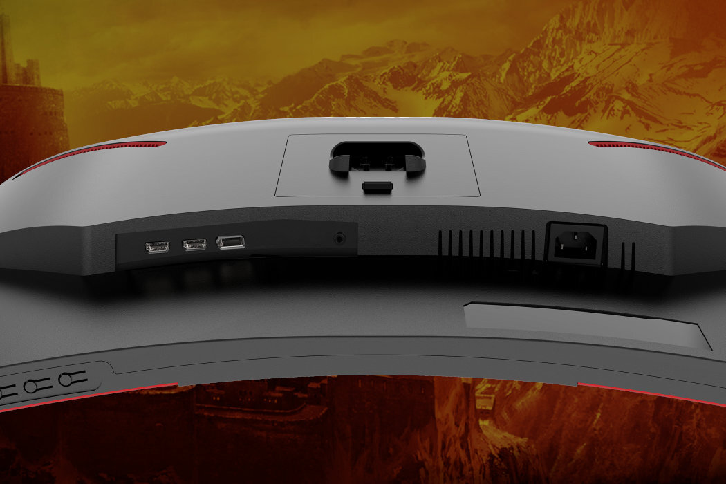 Monitor AOC C27G3U - złącza 