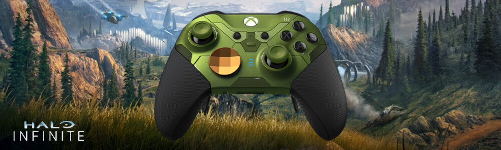 KONTROLER XBOX ELITE V2 HALO INFINITE RFZ-00002 wykończenie 