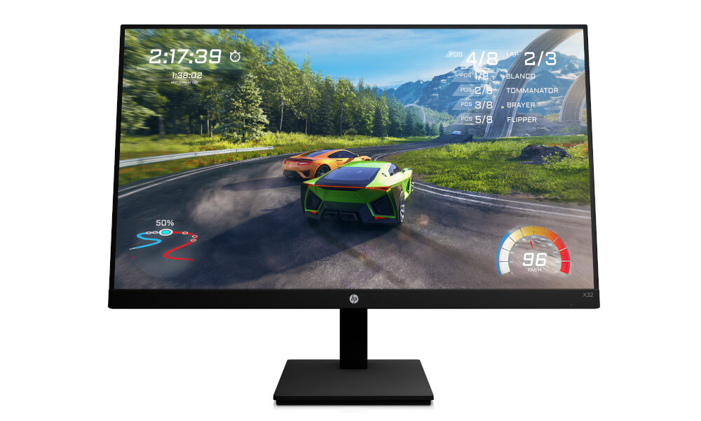 Monitor HP X32 31.5 2560x1440px IPS 165Hz 1 ms częstotliwość odświeżanie czas reakcji