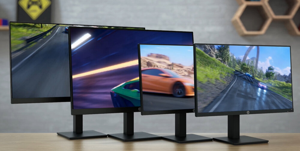Monitor HP X34 34 3440x1440px IPS 165Hz 1 ms szczegoly detale rozdzielczosc kat widzenia
