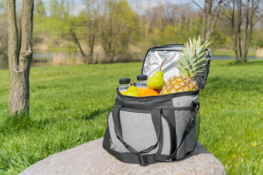 Torba termiczna NOVEEN LBB510 wymiary pojemność 12,35 l wystarczajaco pojemna róznorodne produkty spożywcze kompaktowa wygodne noszenie piknik wycieczka lunch do pracy doskonała izolacja termiczna