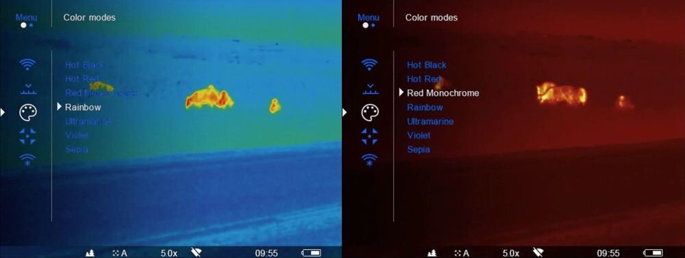 Termowizor PULSAR Helion 2 XP50 obraz rozdzielczość kolory detekcja zasięg zasilanie waga wymiary akumulator bateria ładowanie zasilanie łączność obudowa odporność ekran wyświetlanie pamięć nagrywanie zdjęcia obiektyw pojemność termowizja poczerwień