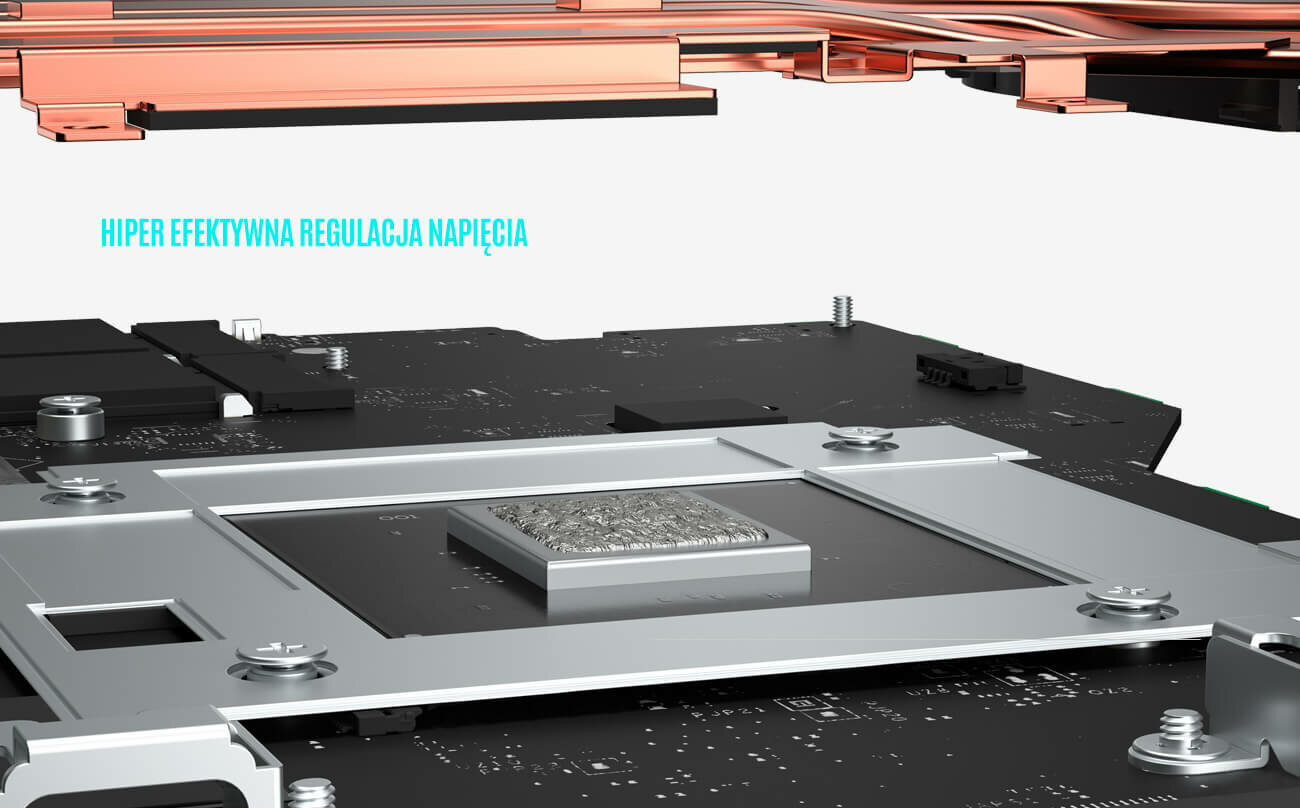 Laptop DELL Alienware x15 15R1 - HyperEfficient Voltage Regulation 