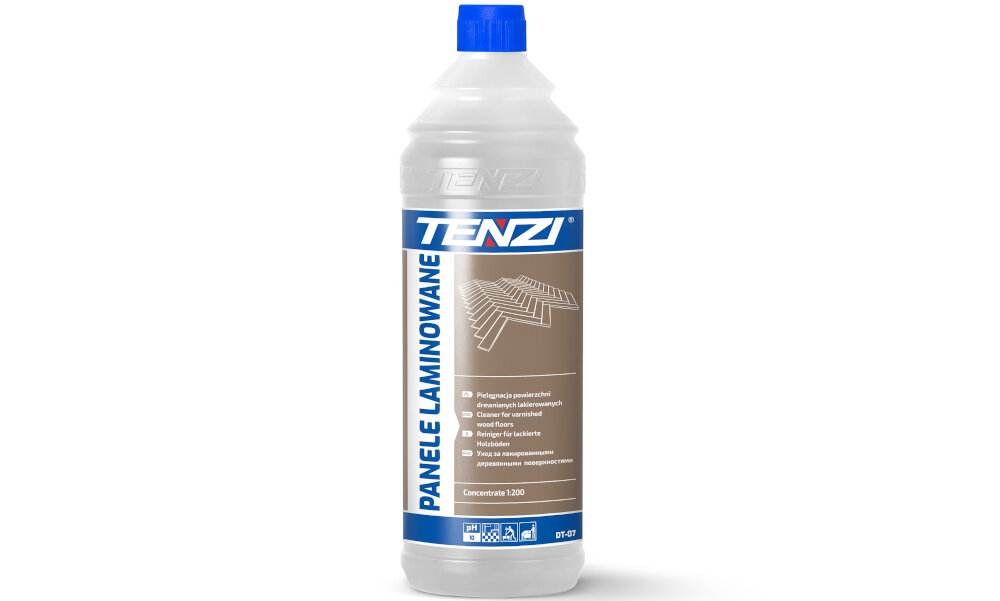 Plyn do mycia paneli TENZI Panele Laminowane 1000 ml ekologiczny do mycia paneli laminowanych skutecznie czysci nie pozostawia smug i zaciekow