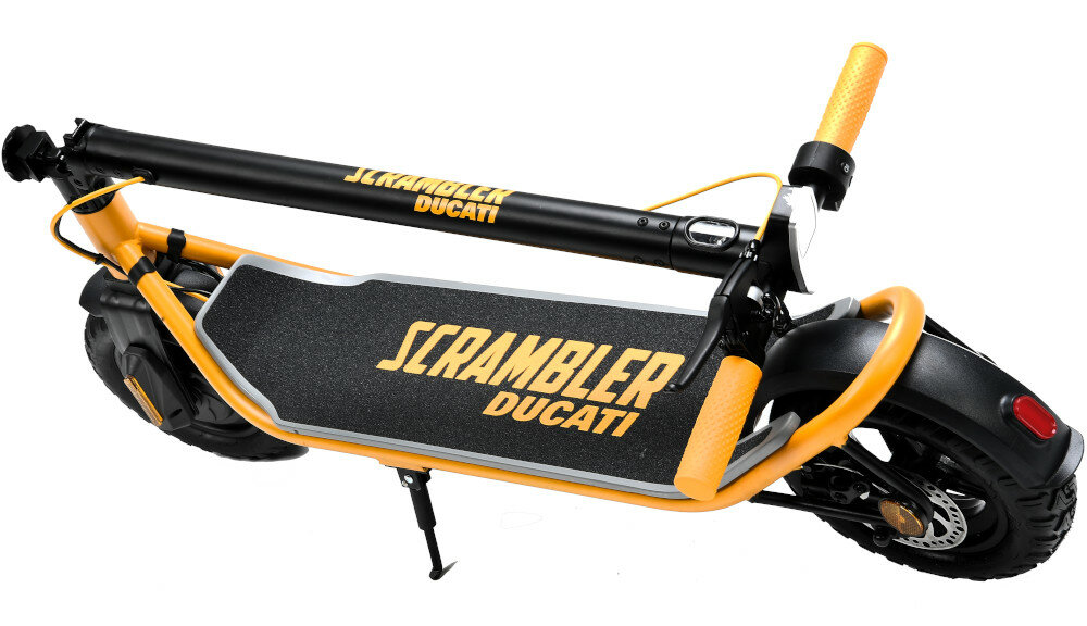 Hulajnoga elektryczna DUCATI Scrambler City Cross-e X przedni hamulec elektryczny tylny hamulec tarczowy