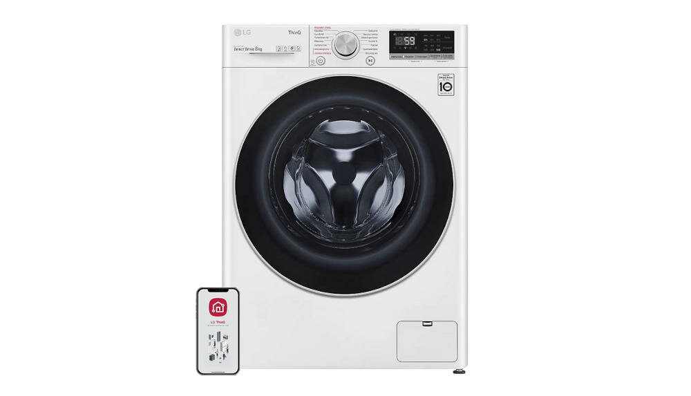 LG-F4WV508S1E technologia inteligentna pralka wifi obsługa