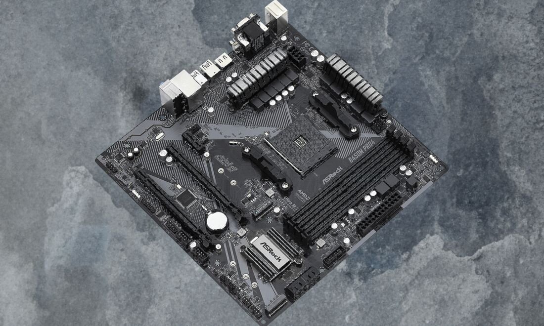 Płyta główna ASROCK B450M Pro4 R2.0 - Płyta główna