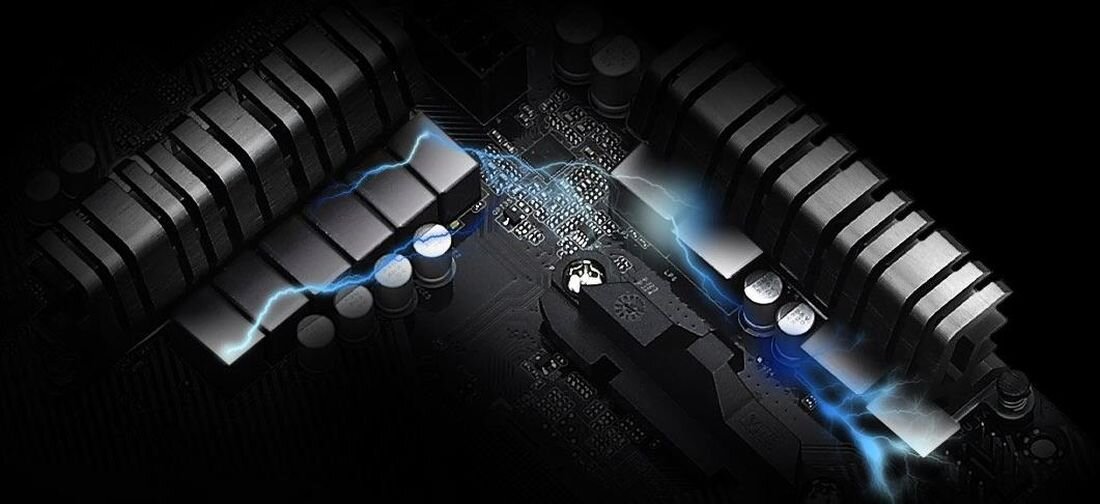 Płyta główna ASROCK B450M Pro4 R2.0 - 10-fazowy układ zasilania