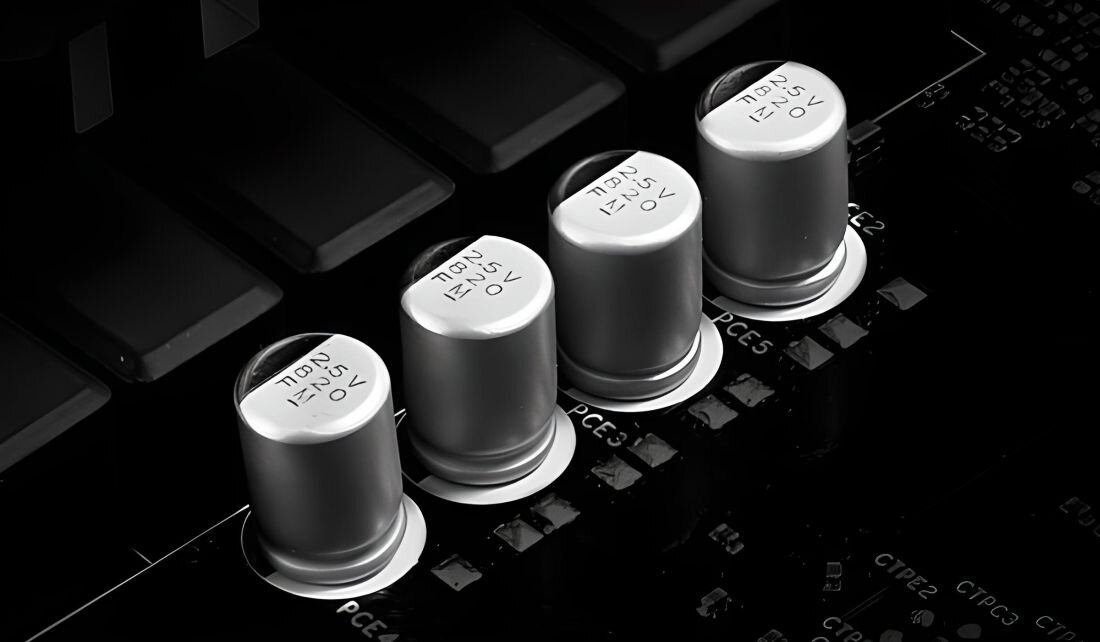 Płyta główna ASROCK B450M Pro4 R2.0 - Kondensatory typu Solid