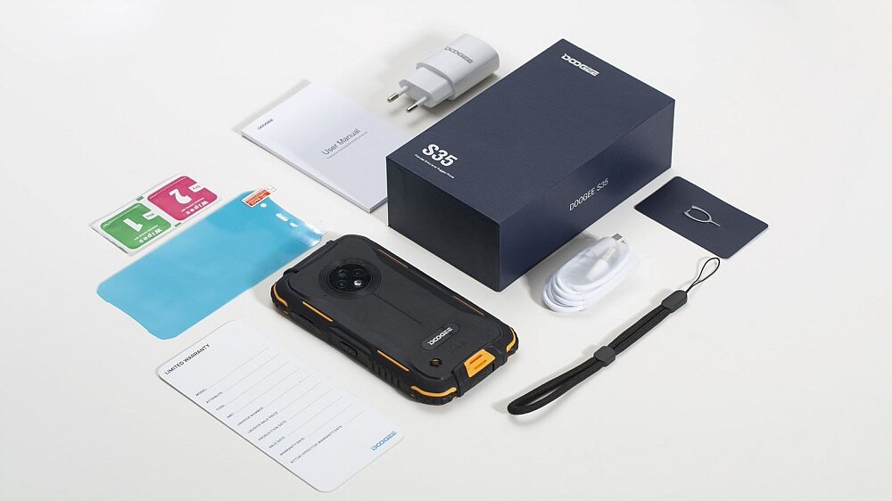 Smartfon DOOGEE S35 ekran granie procesor wydajność pamięć bateria aparat chłodzenie tryby sterowanie przyciski