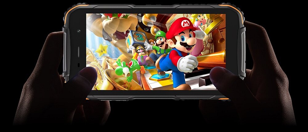 Smartfon DOOGEE S35  ekran granie procesor wydajność pamięć  bateria aparat chłodzenie tryby sterowanie przyciski 