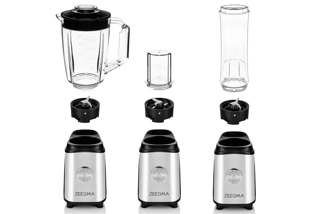 Blender kielichowy ZEEGMA Vitamin zestaw akcesoria komplet wyposazenie