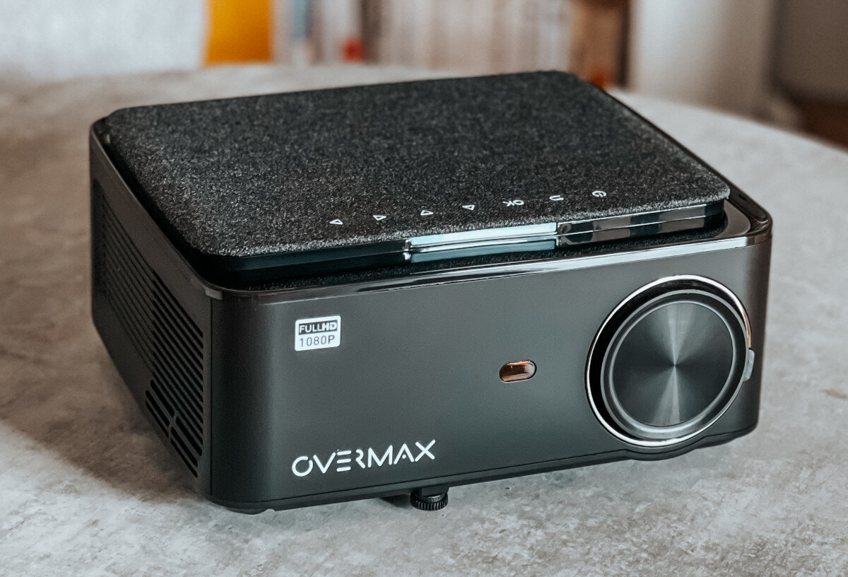 Projektor OVERMAX Multipic 5.1 obraz wielkość rozdzielczość przekątna