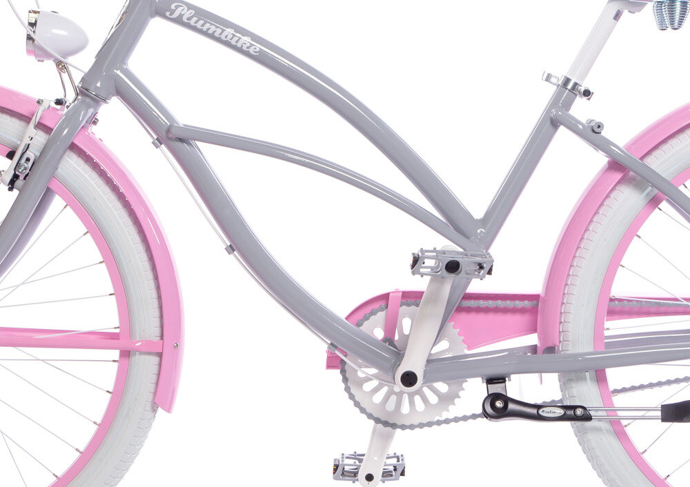 Rower miejski PLUMBIKE La Donna Adele 3B 26 cali damski Czarny rama aluminium