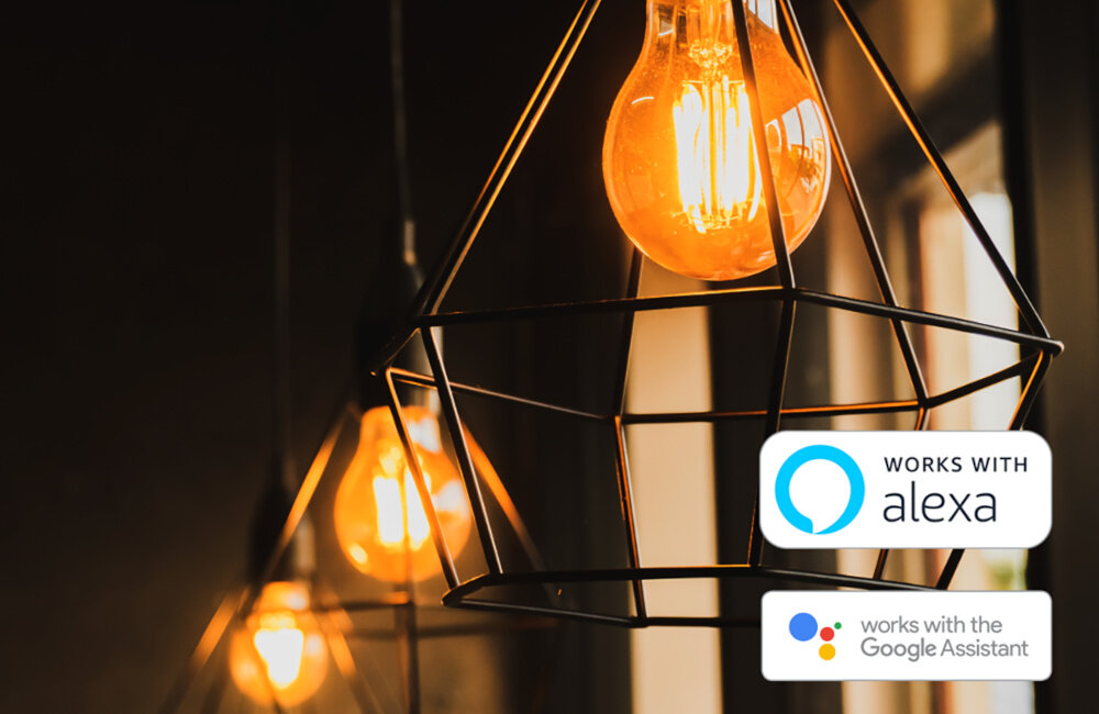 ŻARÓWKA SMART WIFI TRUST FILAMENT 1800-2700K E27 5W 470LM inteligentne rozwiązania Google Alexa