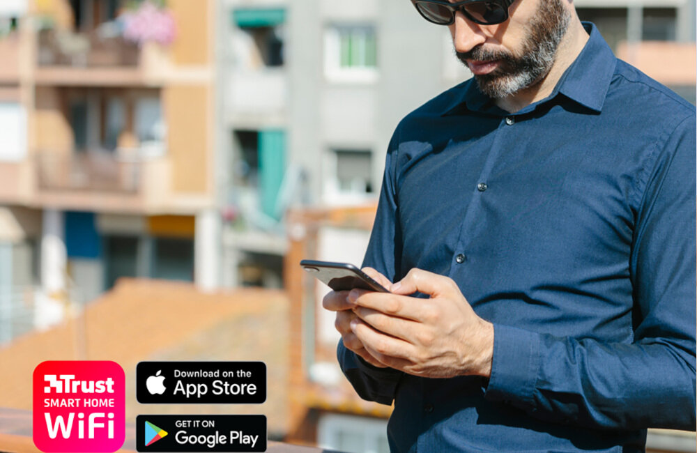 INTELIGENTNE GNIAZDKO WIFI TRUST MAX.3000W obsługa z każdego miejsca na świecie