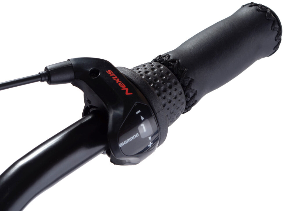 Rower miejski PLUMBIKE Rider Arrow 3B 26 cali męski Czarny przerzutki SHIMANO Nexus 3 biegi manetka SHIMANO RevoShift