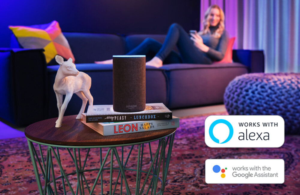 ŻARÓWKA SMART WIFI TRUST RGB 1800-6500K GU-10 5W 345LM (2SZT) inteligentne rozwiązania Google Alexa