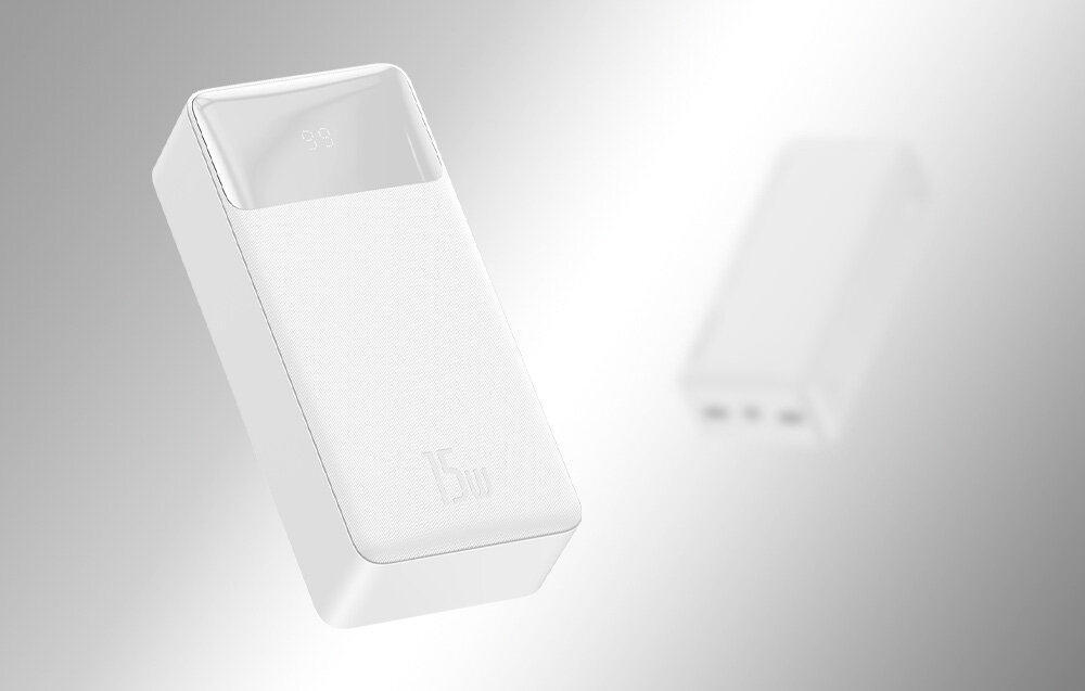 Powerbank BASEUS Bipow PPDML-K02 30000mAh 15W akumulator naładowanie