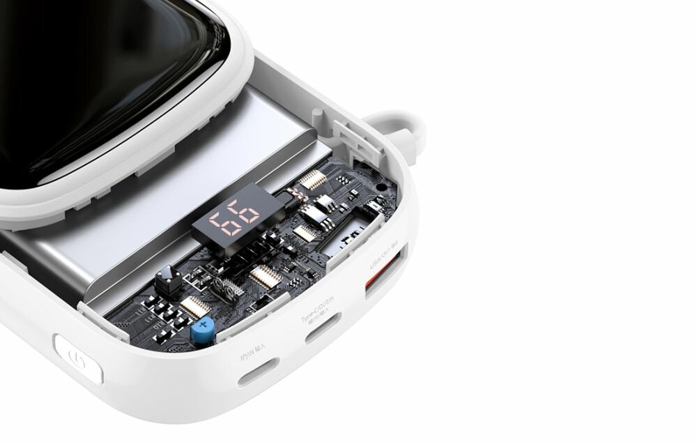 Powerbank BASEUS PPQD-I02 QPOW 20000mAh Biały + Kabel USB-C pojemność bateria