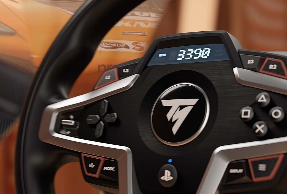 THRUSTMASTER T248 Совместимость с рулевым колесом Магнитные торсионные педали Органы управления Кнопки Описание Характеристики Опции 